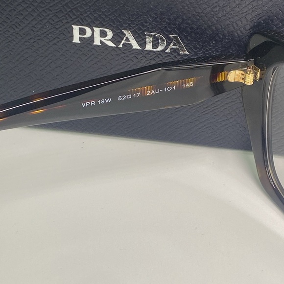 New Authentic Prada PR 18WV tortoise VPR 18W Eyeglasses - Picture 14 of 14